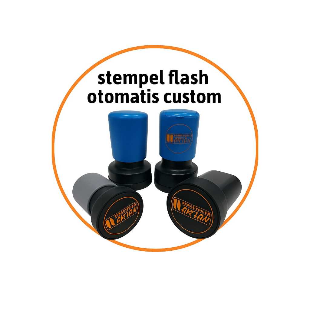 

Stempel Flash Otomatis Custom Nama & Logo | Stempel Warna Cepat Kering