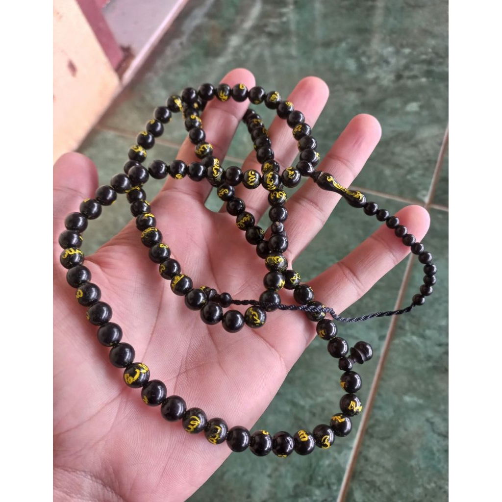 TASBIH KAOKAH ASLI UKIR ASMAUL HUSNA