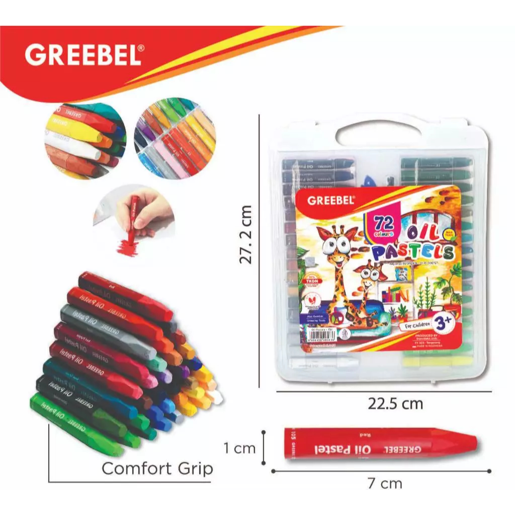 

Greebel GREEBEL Oil Pastel / Krayon Set 72
