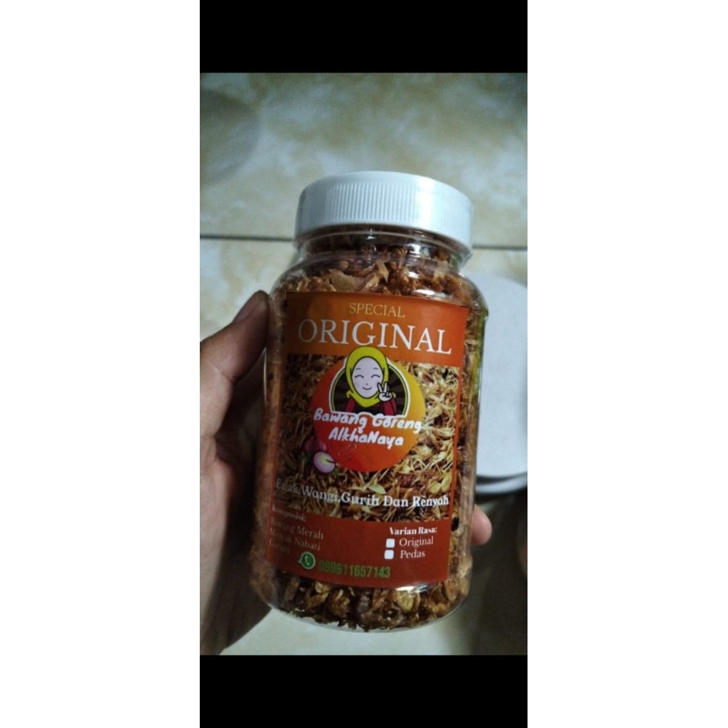 

bawang goreng premium Brebes asli