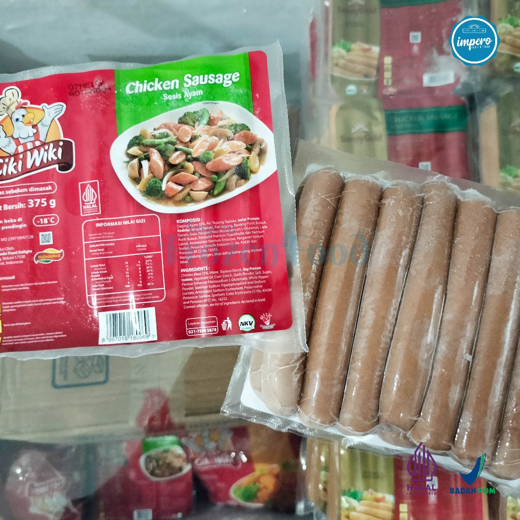 

Cikiwiki Sosis Ayam 375gr Halal