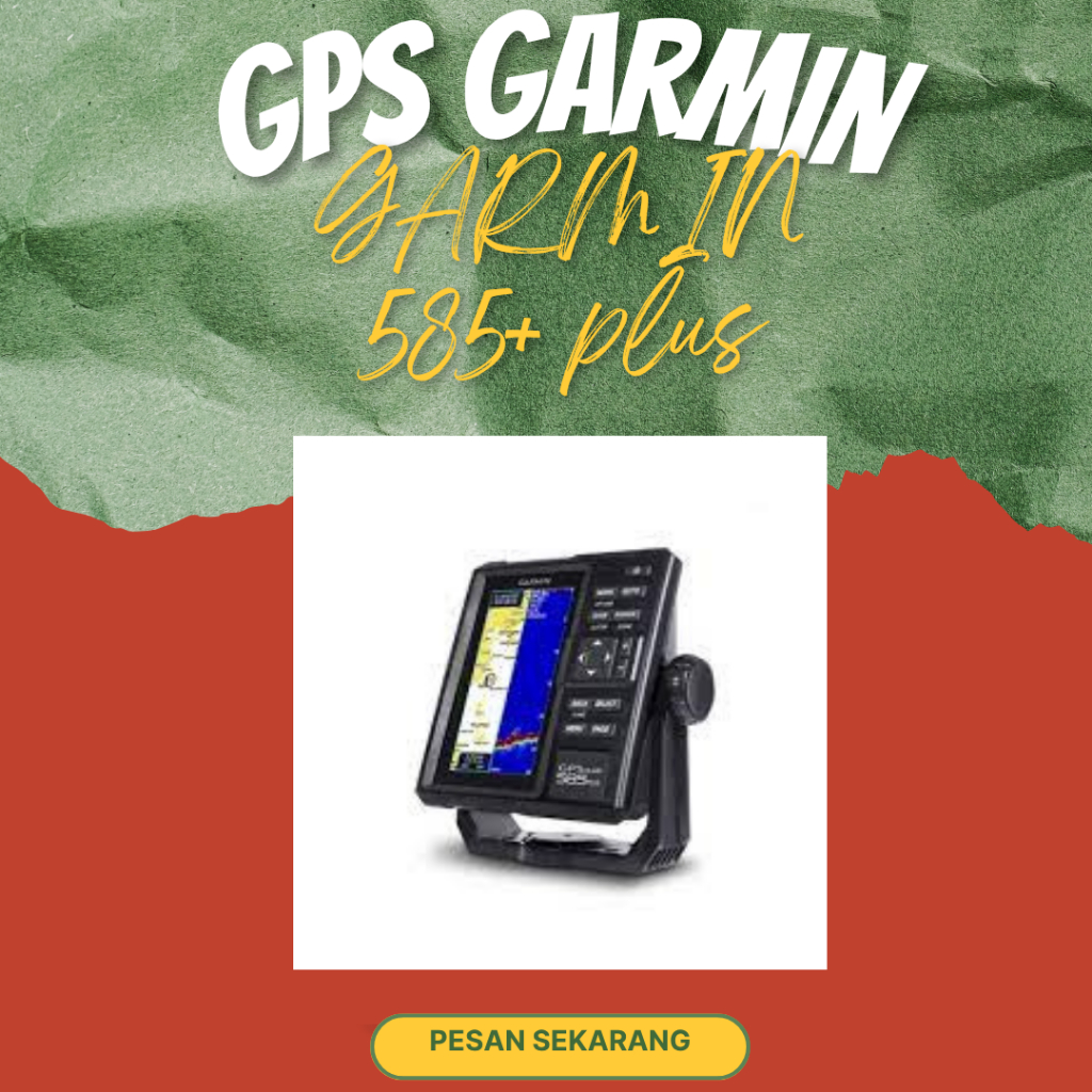 Gps Garmin 585+ Plus GPS + fishfinder With Tranducer GT-15 Garanai TAM