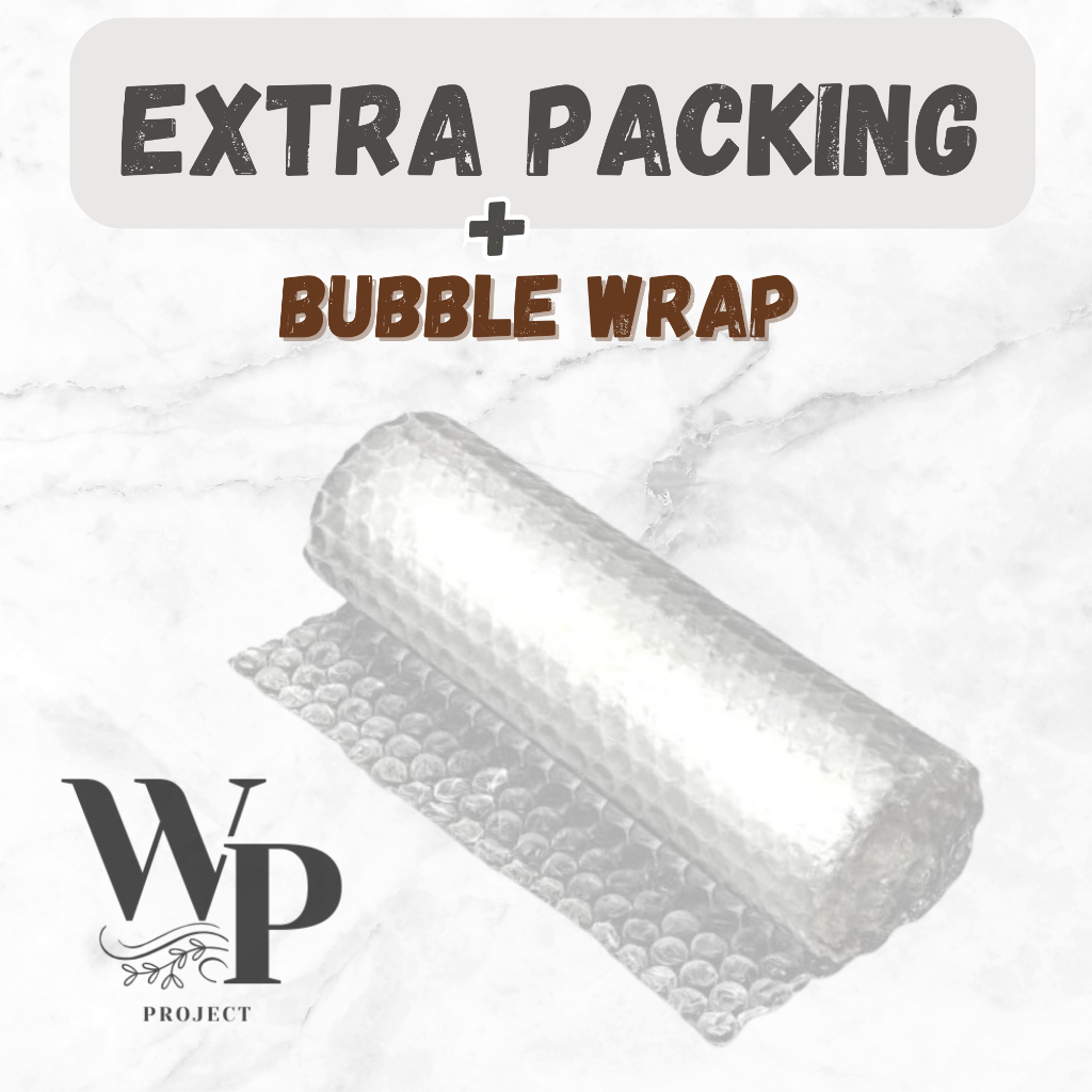 

TAMBAHAN EXTRA BUBBLE WRAP - AGAR PAKET AMAN DALAM PENGIRIMAN