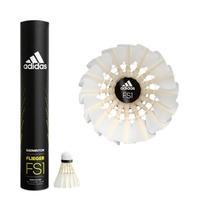 Shuttlecock Kok Badminton Adidas Flieger FS1 Speed 77 Putih isi 12