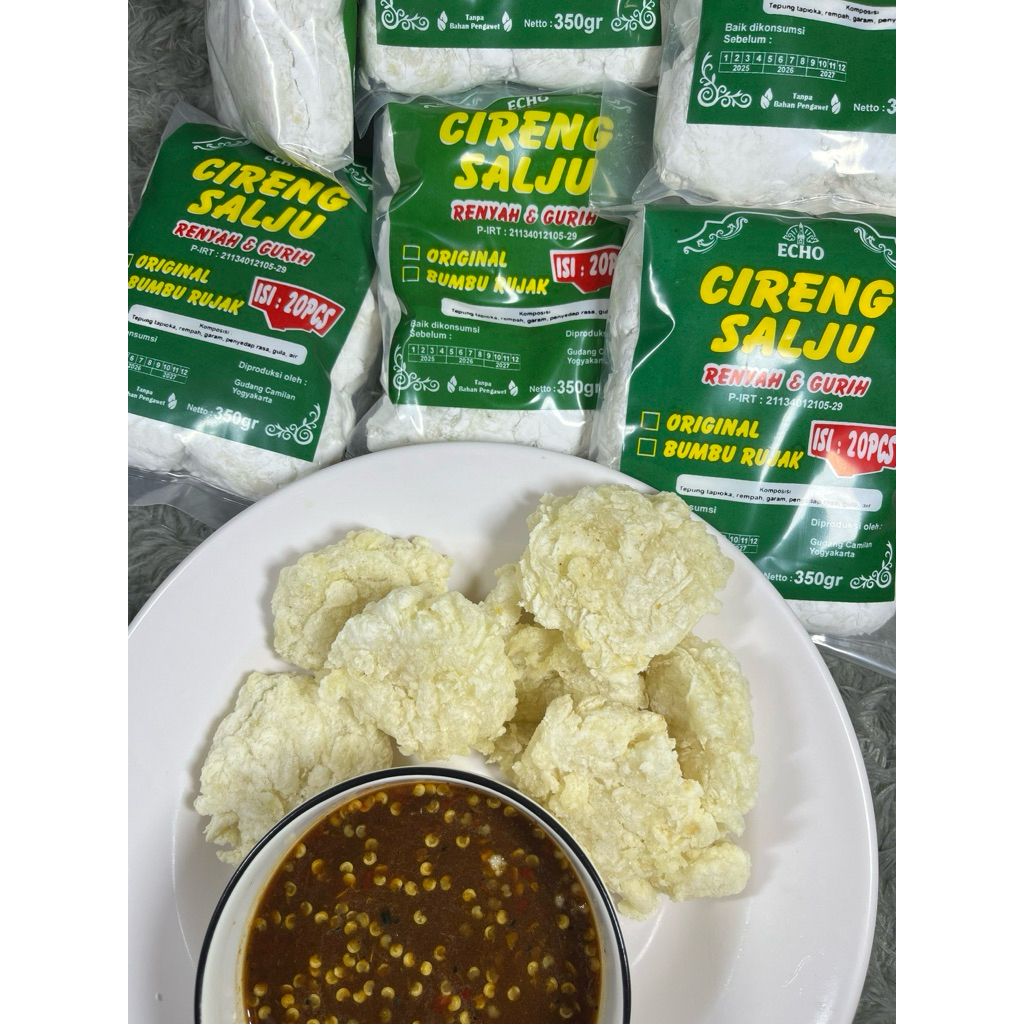 

Gudang Camilan | Echo Cireng Crispy | Cireng Bumbu Rujak| Cireng Salju | Cireng Rujak | Camilan Murah