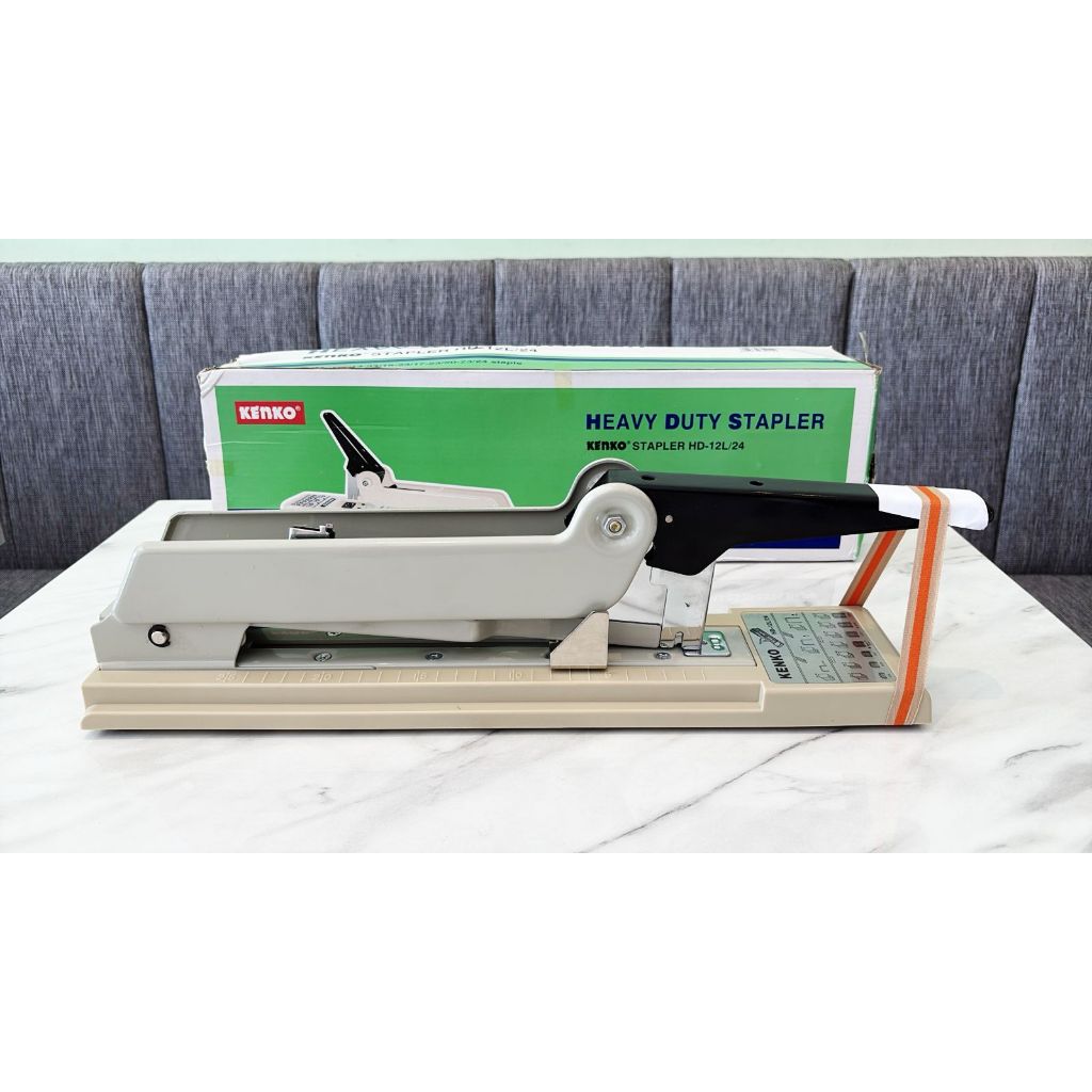

Kenko HD12L HD-12L/24 Stapler for Thick Books - Staples Besar Jilid Buku Tebal