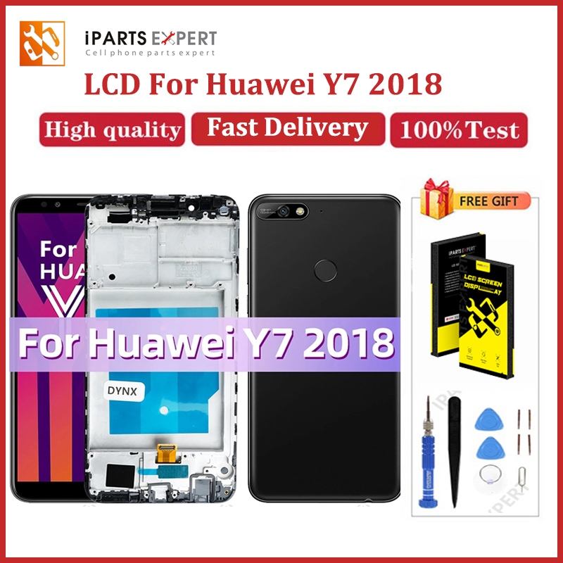 [Alat Gratis] IPARTSEXPERT Original LCD For Huawei Y7 2018/Y7 Prime 2018/Y7 Pro 2018/Nova 2 Lite Tam