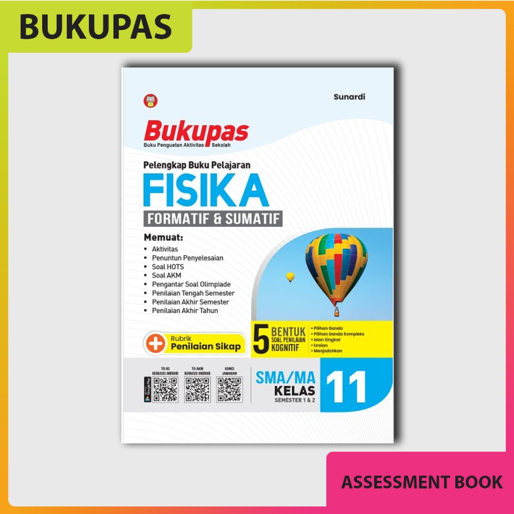 Bukupas Fisika untuk SMA/MA Kelas 11 - Yrama Widya