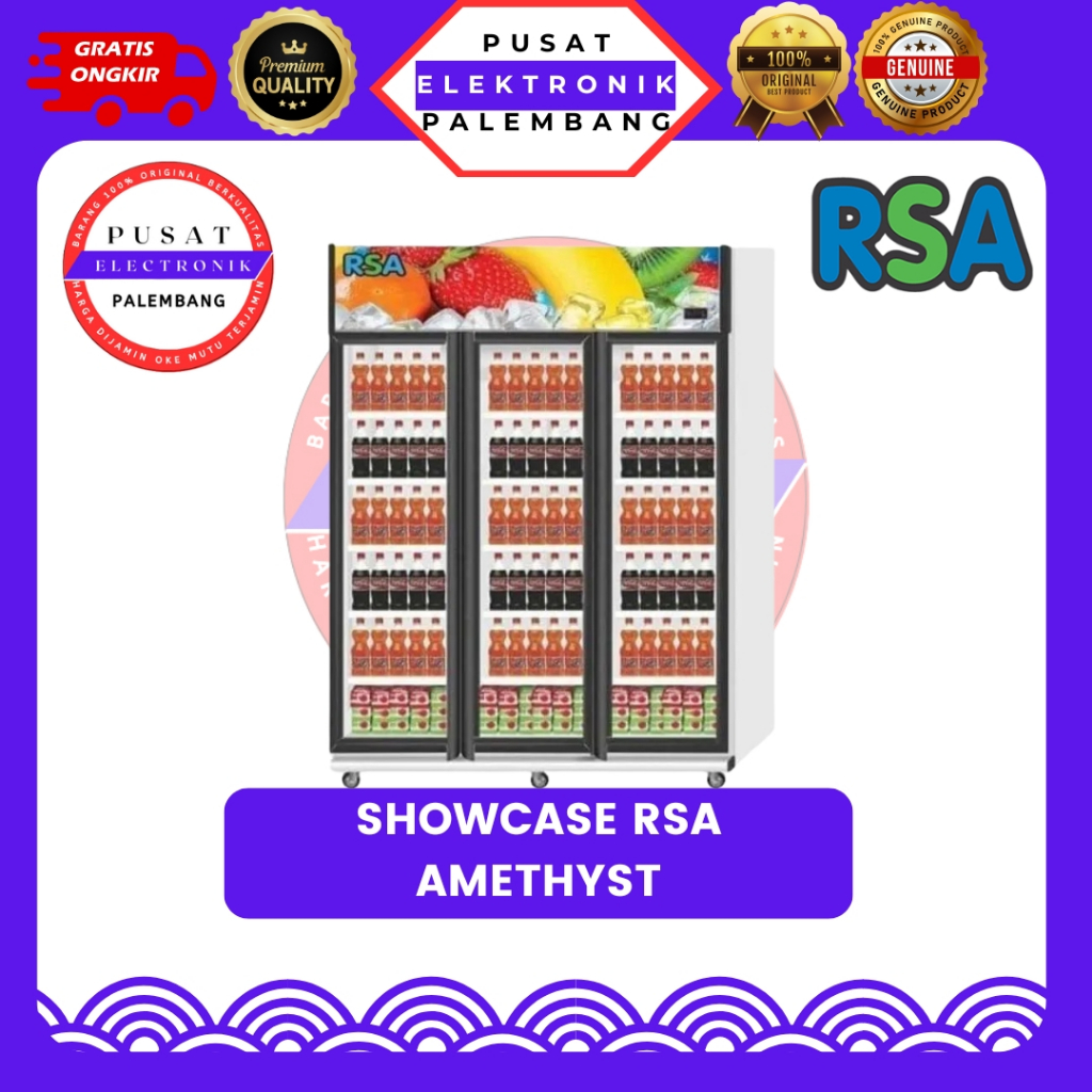 KULKAS SHOWCASE GEA AMETHYST KULKAS SHOWCASE PALEMBANG