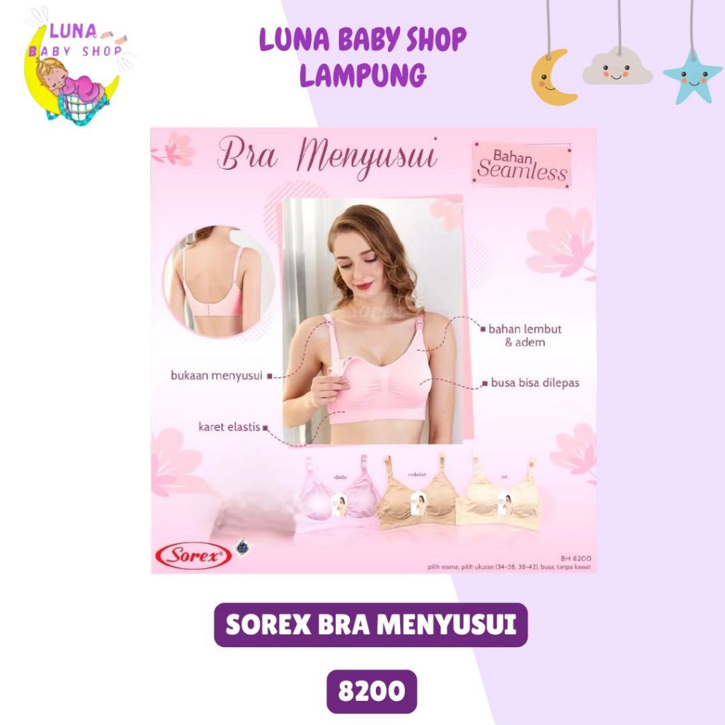 Sorex Bra 8200 - Bra menyusui Sorex - Sorex Nursing Bra