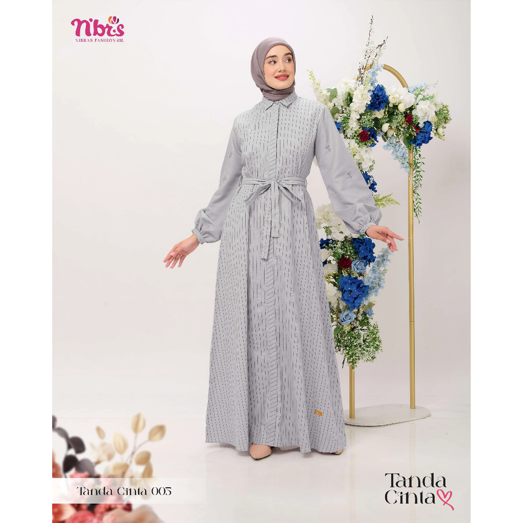 [ SALE ] GAMIS NIBRAS NBRS TANDA CINTA 005 JUMBO XS - XXL OOTD KEREN KEKINIAN DRESS DEWASA CASUAL VI