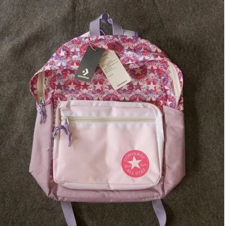 TAS CONVERSE MOTIF PURPLE STAR