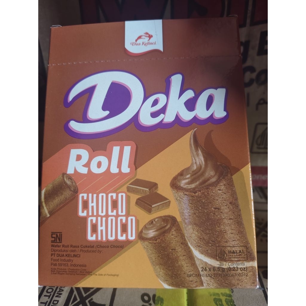 

Deka Wafer Stick Coklat isi 24pcs