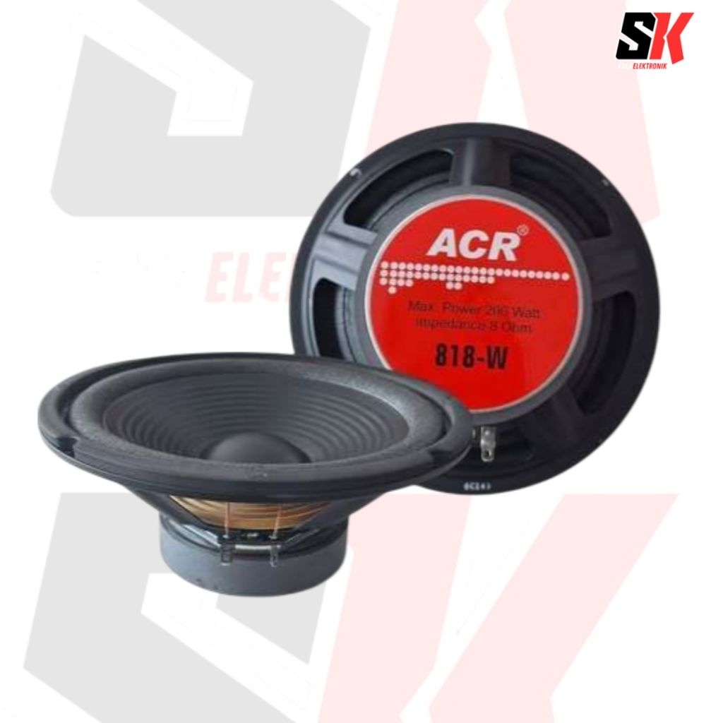 Speaker ACR 8 inch ACR 818W woofer