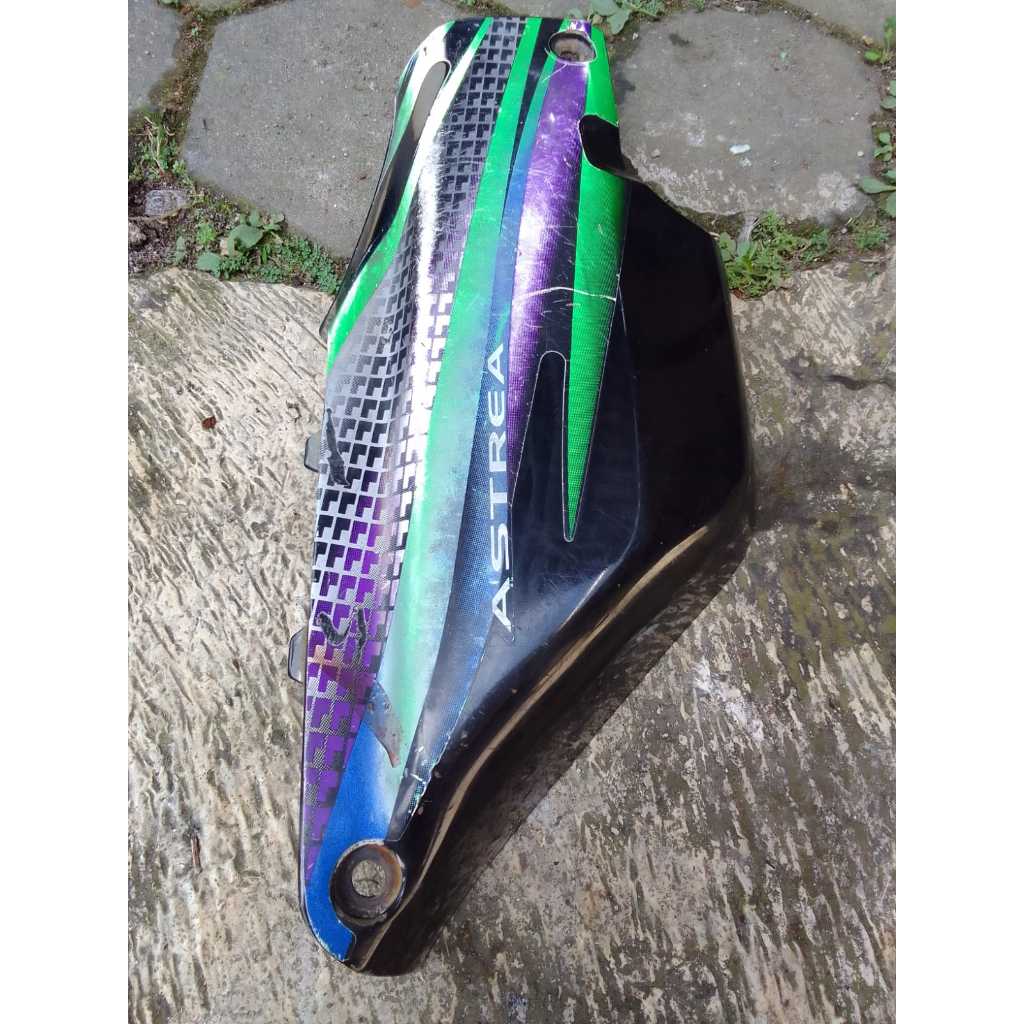 cover body samping side tutup box aki honda supra lama bisa dipasang di Supra x supra fit lama supra
