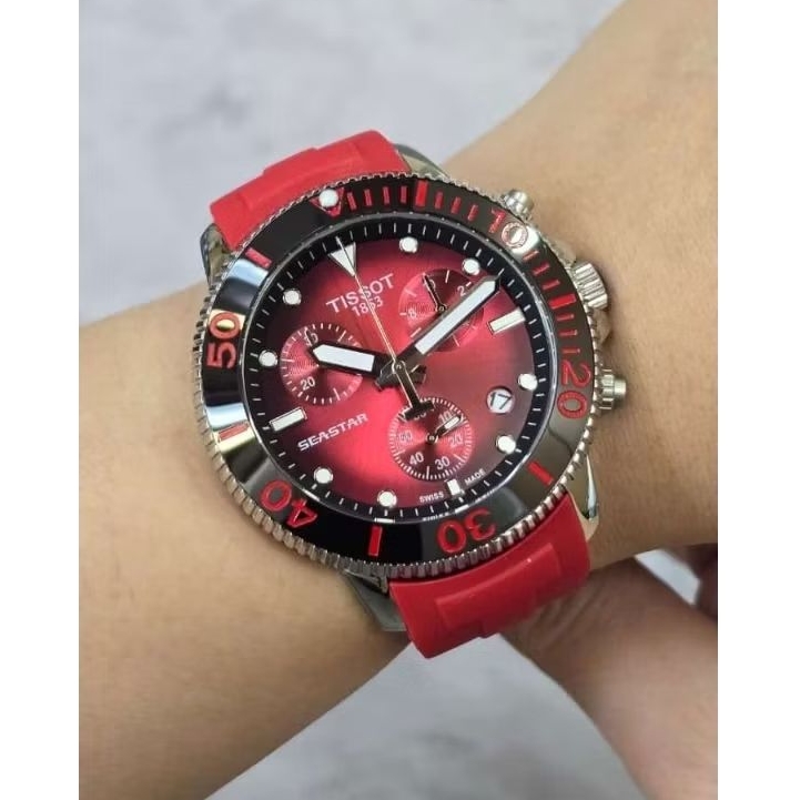 Jam tangan Tissot sea star rubber