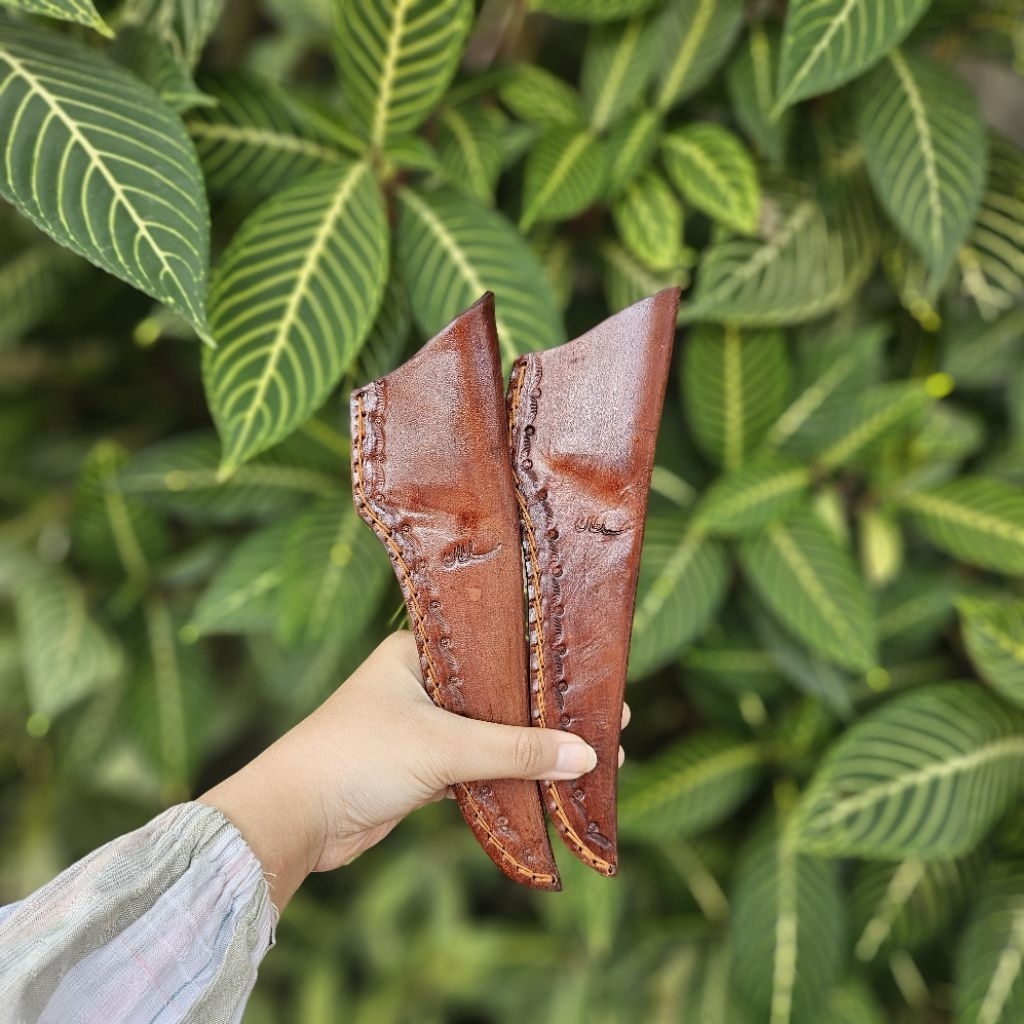 Sarung kulit Pisau Boning 13cm