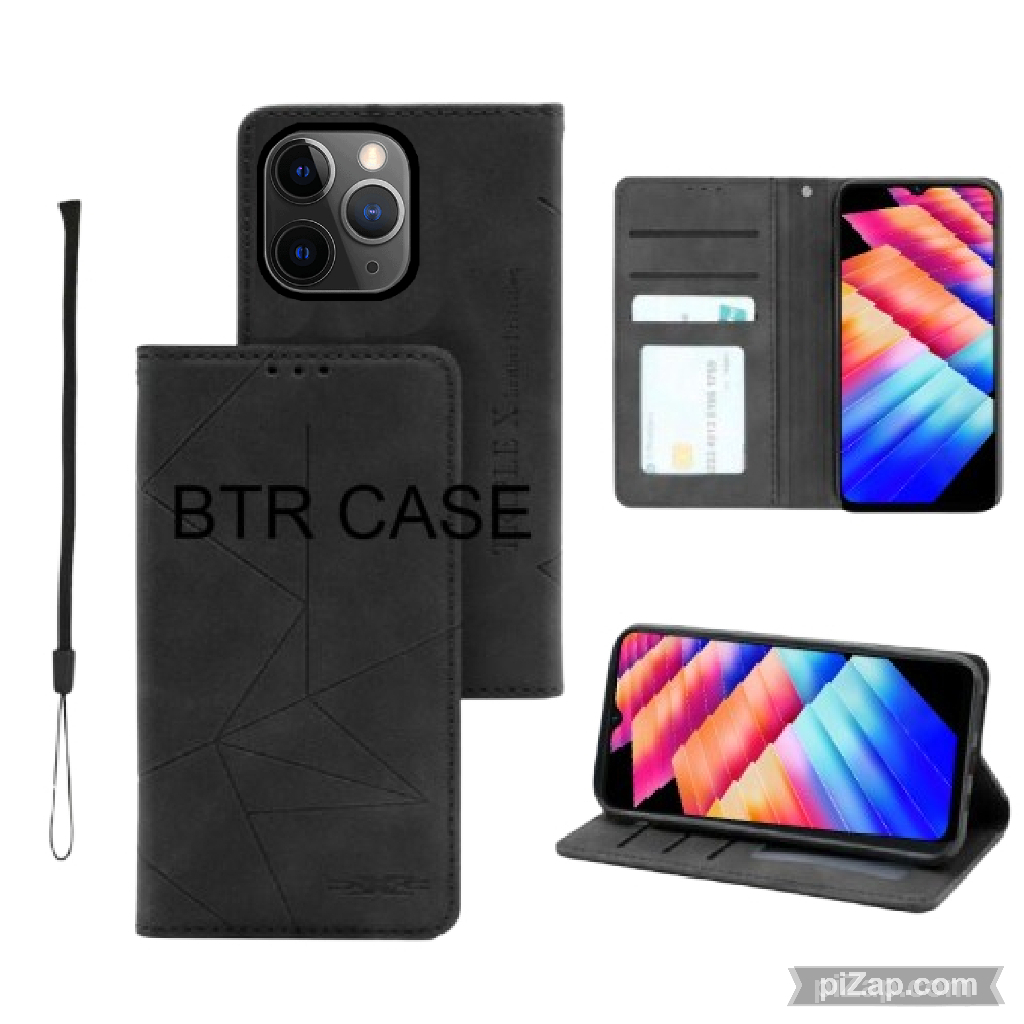 CASE HP IPHONE 12 PRO - IPHONE 12 PRO MAX CASING DOMPET KULIT MOTIF FLIP COVER LEATHER SARUNG HP