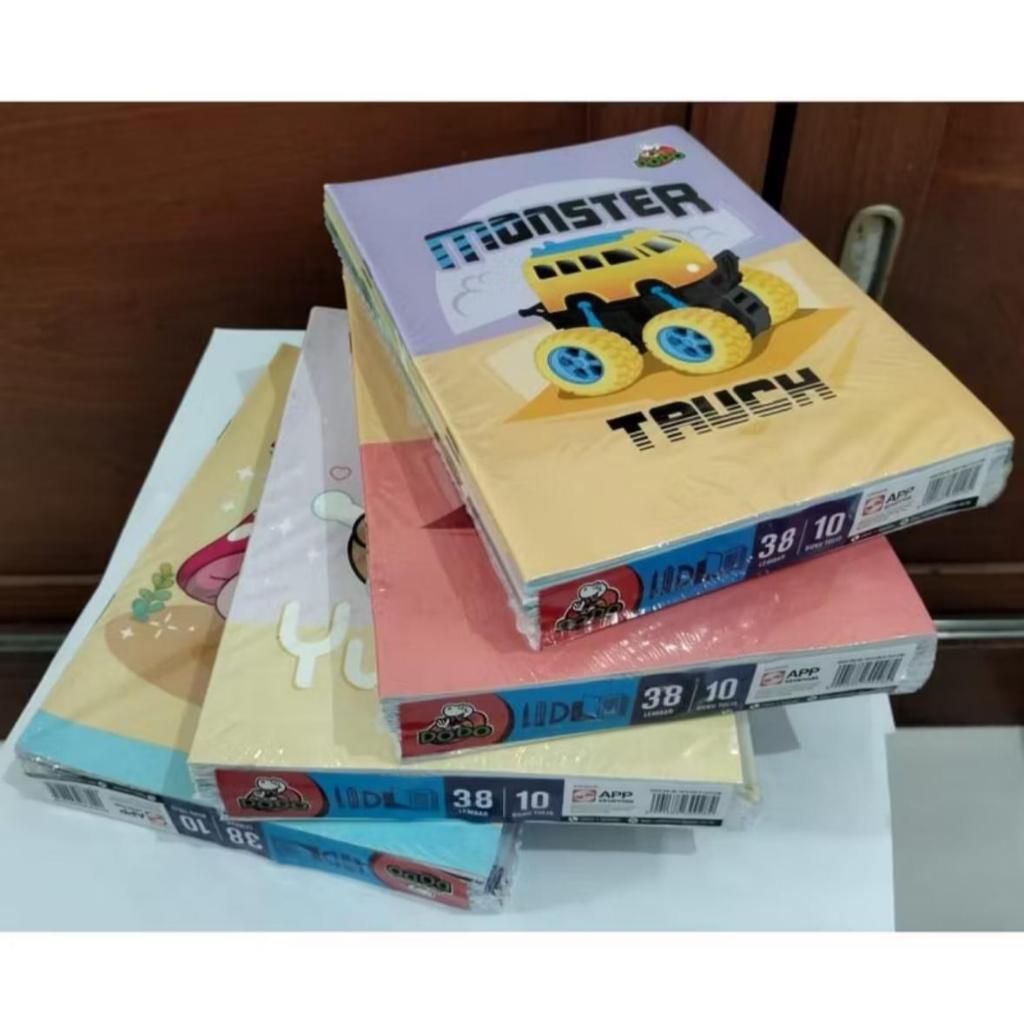 

[ PAK ] Buku Tulis DODO by Sidu isi 38 Lembar / Buku Tulis Murah Grosir (Isi 10 Buku)