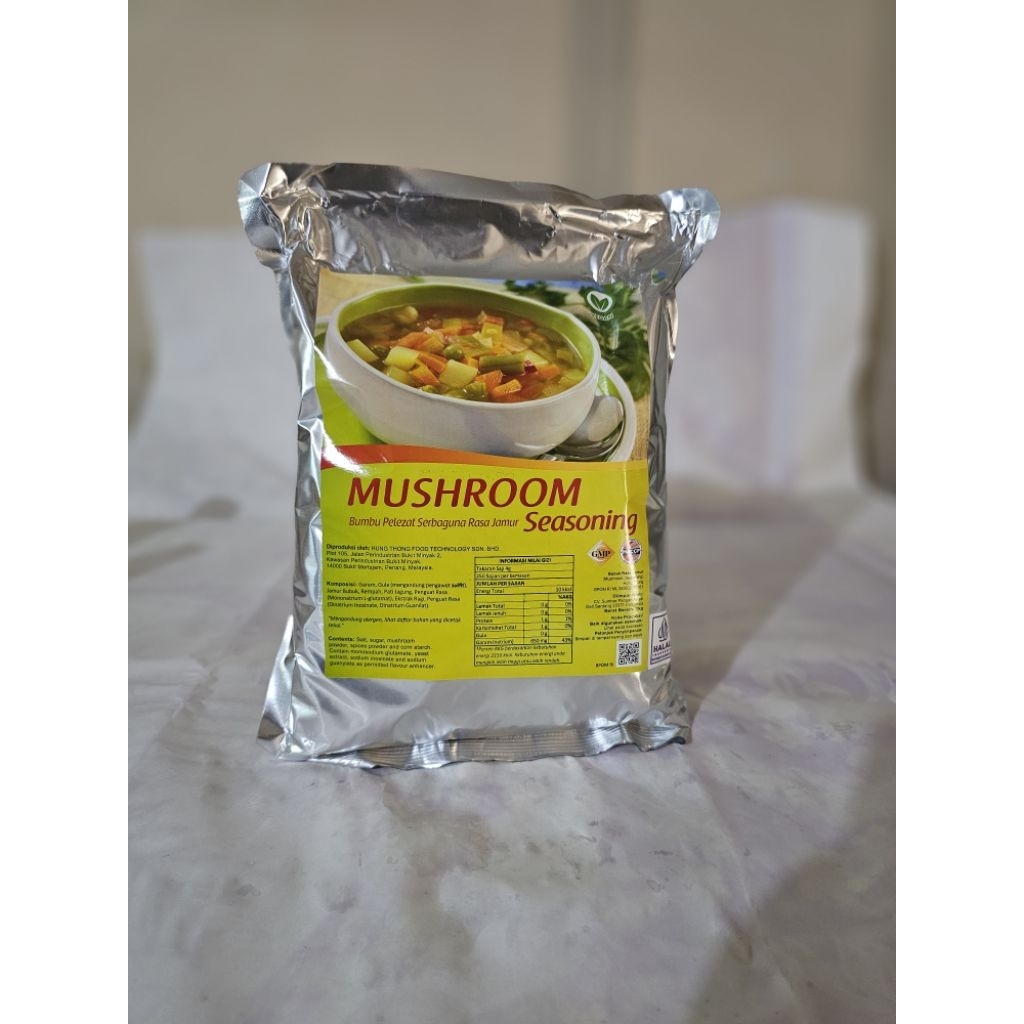 

MUSHROOM SEASONING/BUMBU PENYEDAP MASAKAN JAMUR/GRANULE SEASONING MUSHROOM/poloku