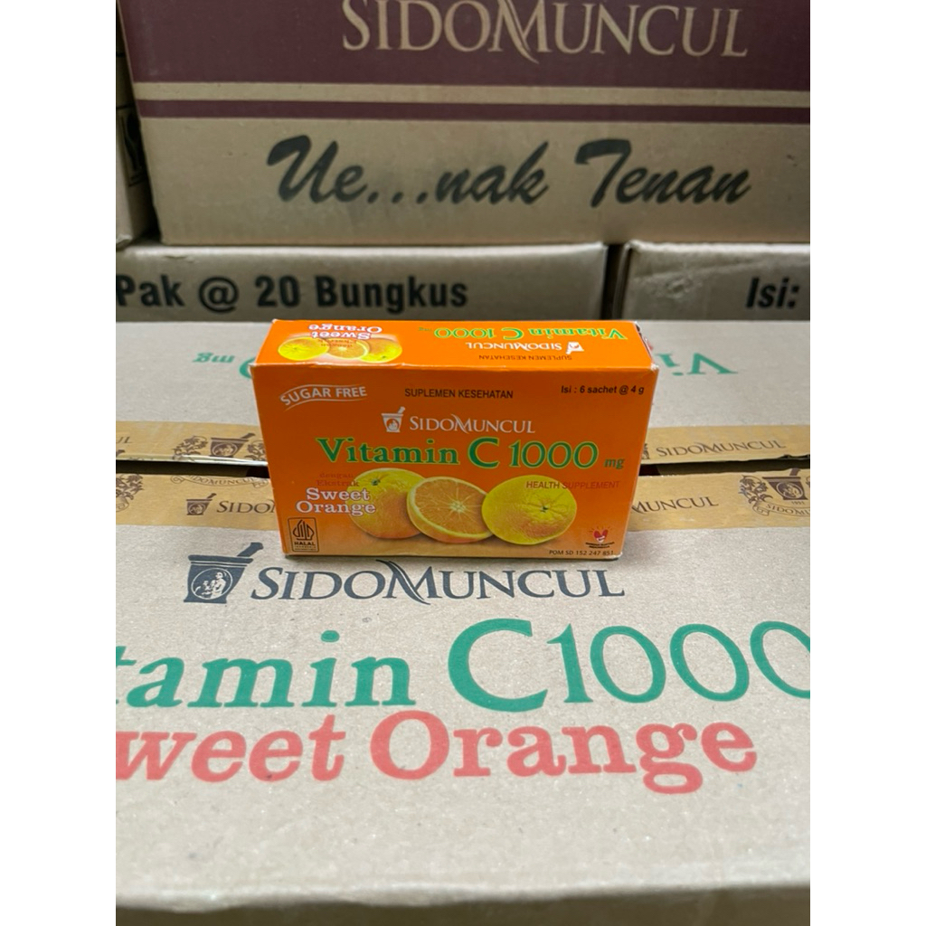 

Sidomuncul Vitamin C1000 Sweet Orange
