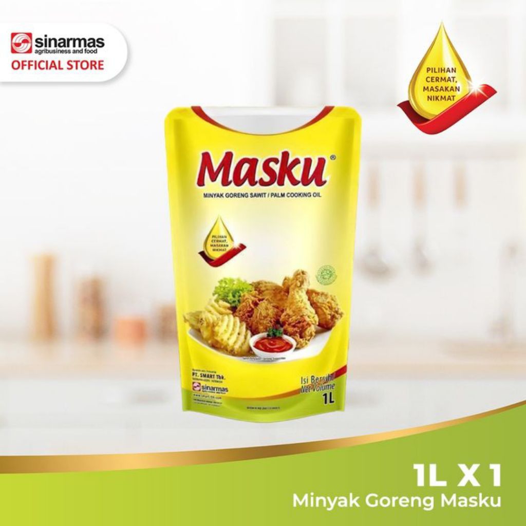 

Minyak Masku 1 Liter Minyak Goreng