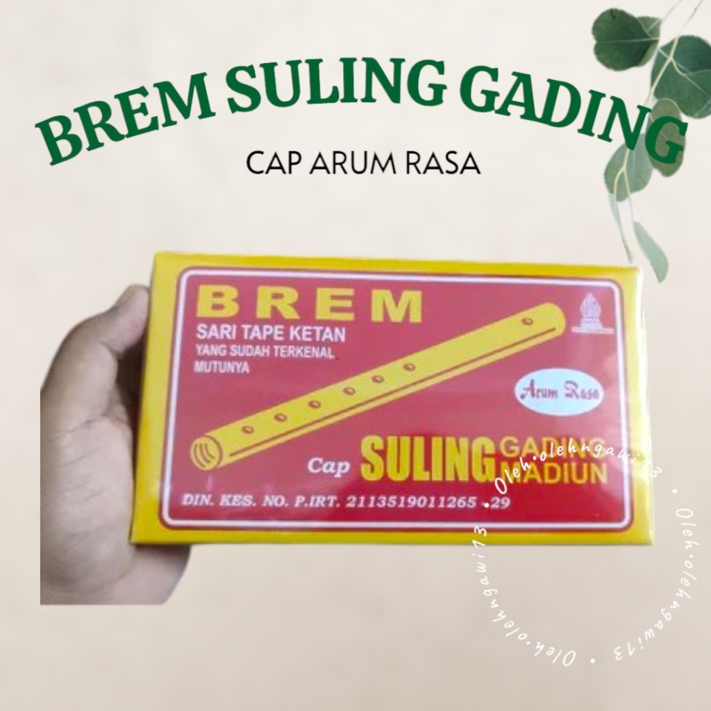 

BREM MADIUN CAP SULING GADING , PRODUKSI ARUM RASA