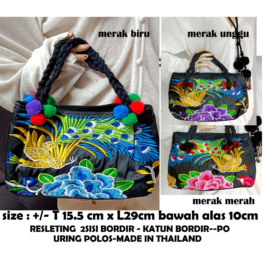 TAS BORDIRAN THAILAND/TAS ETNIK THAILAND/TAS BORDIR
