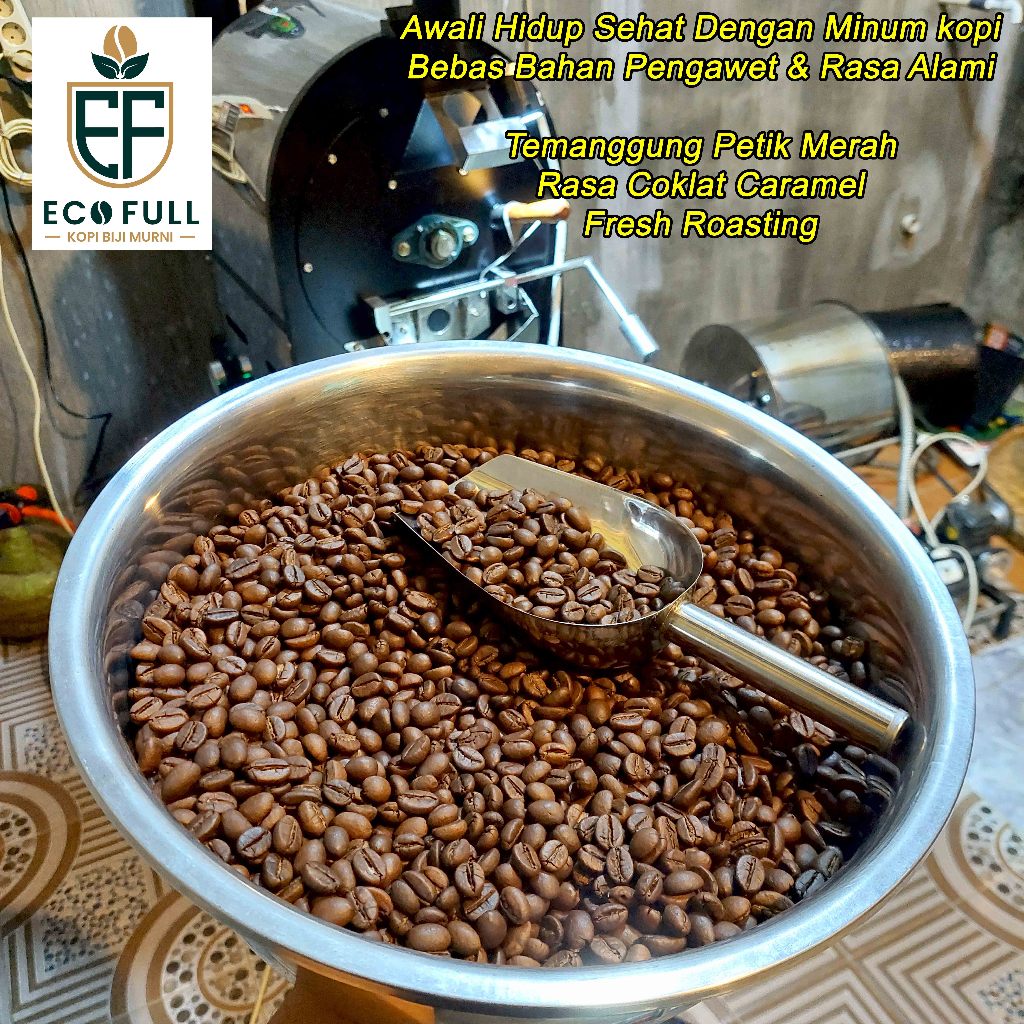 

Forcysn Kopi Robusta Murni Temanggung Fine Robusta I Bubuk Robusta Roastben Petik Merah