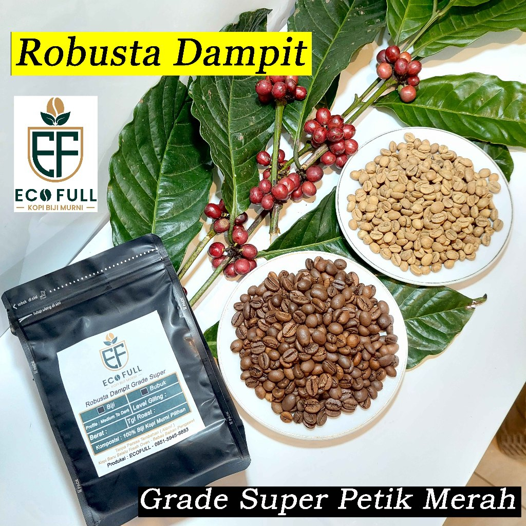

kopi Robusta Dampit Murni Original Malang 100%