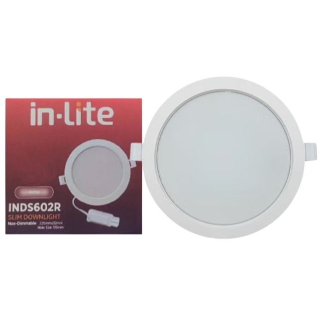 InLite INDS602R - LAMPU LED - LAMPU DOWNLIGHT - LAMPU PLAFON - LAMPU PANEL LED - LAMPU DOWNLIGHT BUL