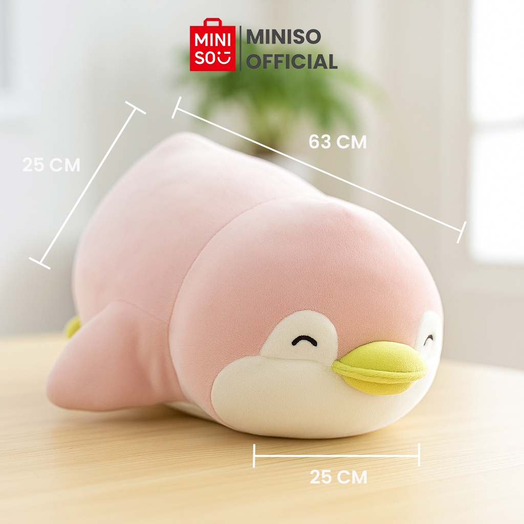 BIG PROMO MINISO TOY - MINISO X LYING PENGUIN PLUSH TOY 15IN. BONEKA PENPEN LUCU BONEKA ANAK