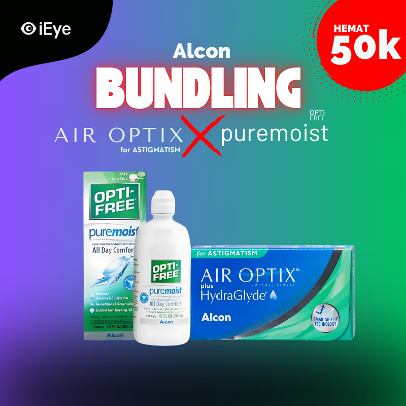 SOFTLENS CYLINDER AIR OPTIX ( SOFTLENS CYLINDER BULANAN CLEAR ) ISI 3 PCS