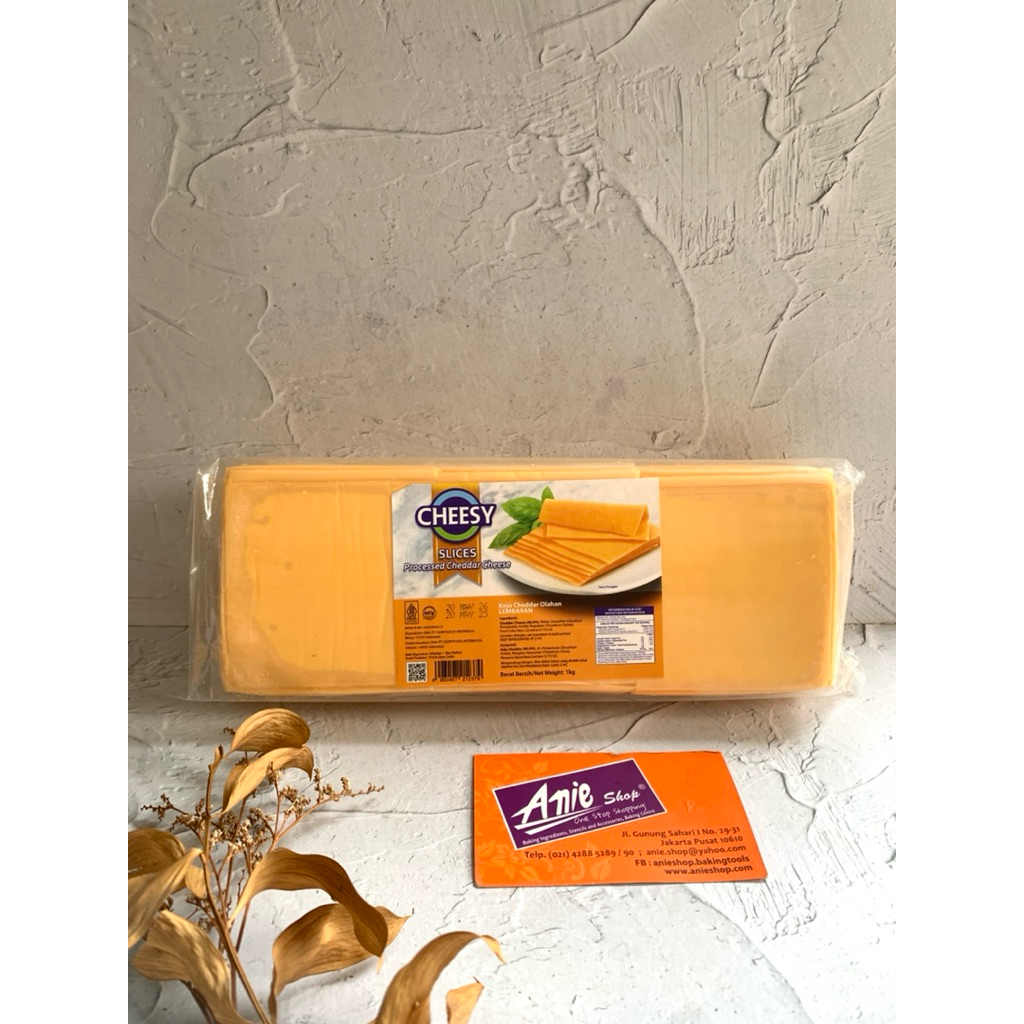 

Cheesy cheese slices, keju cheddar lembaran, keju cheddar slices