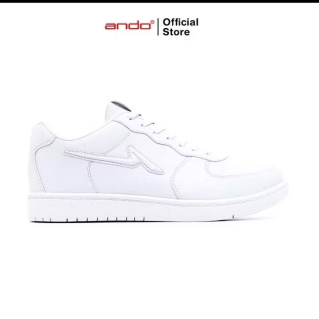 SEPATU ANDO BEZNEL | SEPATU PRIA | SEPATU WANITA | SEPATU PUTIH ANDO | UKURAN 39-43 | SEPATU KEREN W