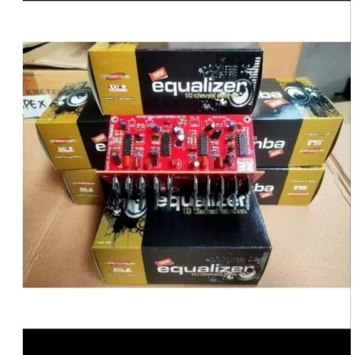 Kit equalizer 10channel stereo