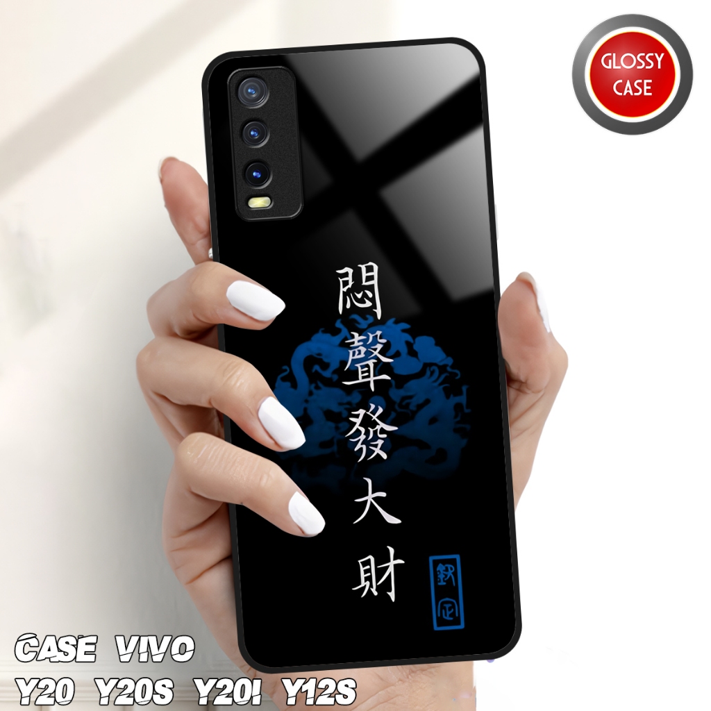 Glossy Case - Casing Hp Vivo Y20 / Y20s / Y20i / Y12s - Casing Hp Murah - Case Kilau Vivo - Kesing H