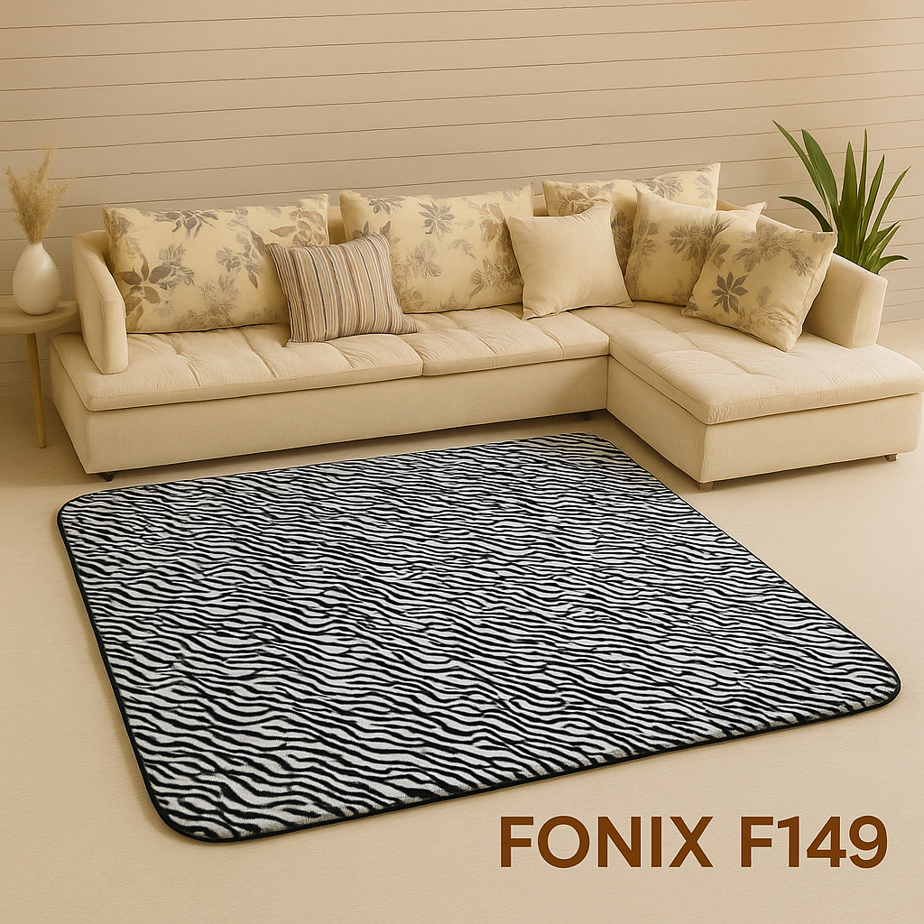 Fonix Karpet Malaysia 160x190  Motif Minimalis F149 - Best Seller Carpet