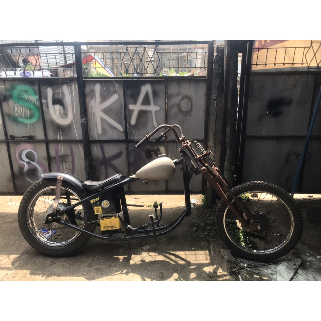 (SOLDOUT) Rangka chopper bobber set