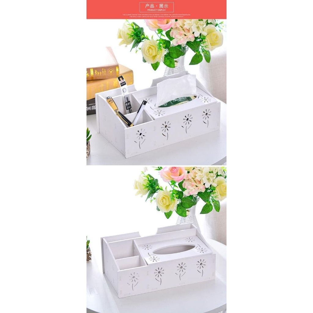 YN210 Tempat tissue cosmetic M715 white