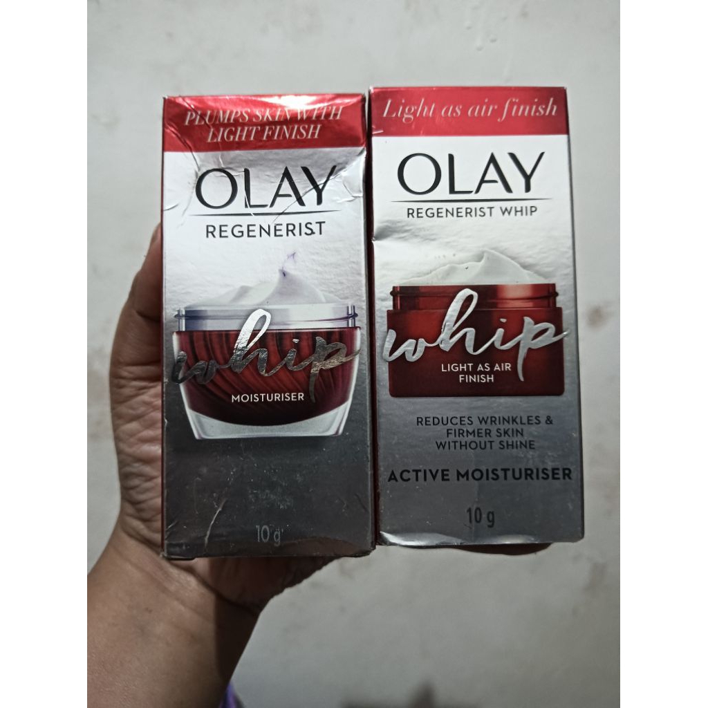 OLAY Whip Regenerist Whip Active Moisturizer UV Krim 10Gr / OLAY Whip Regenerist Whip Moisturizer 10