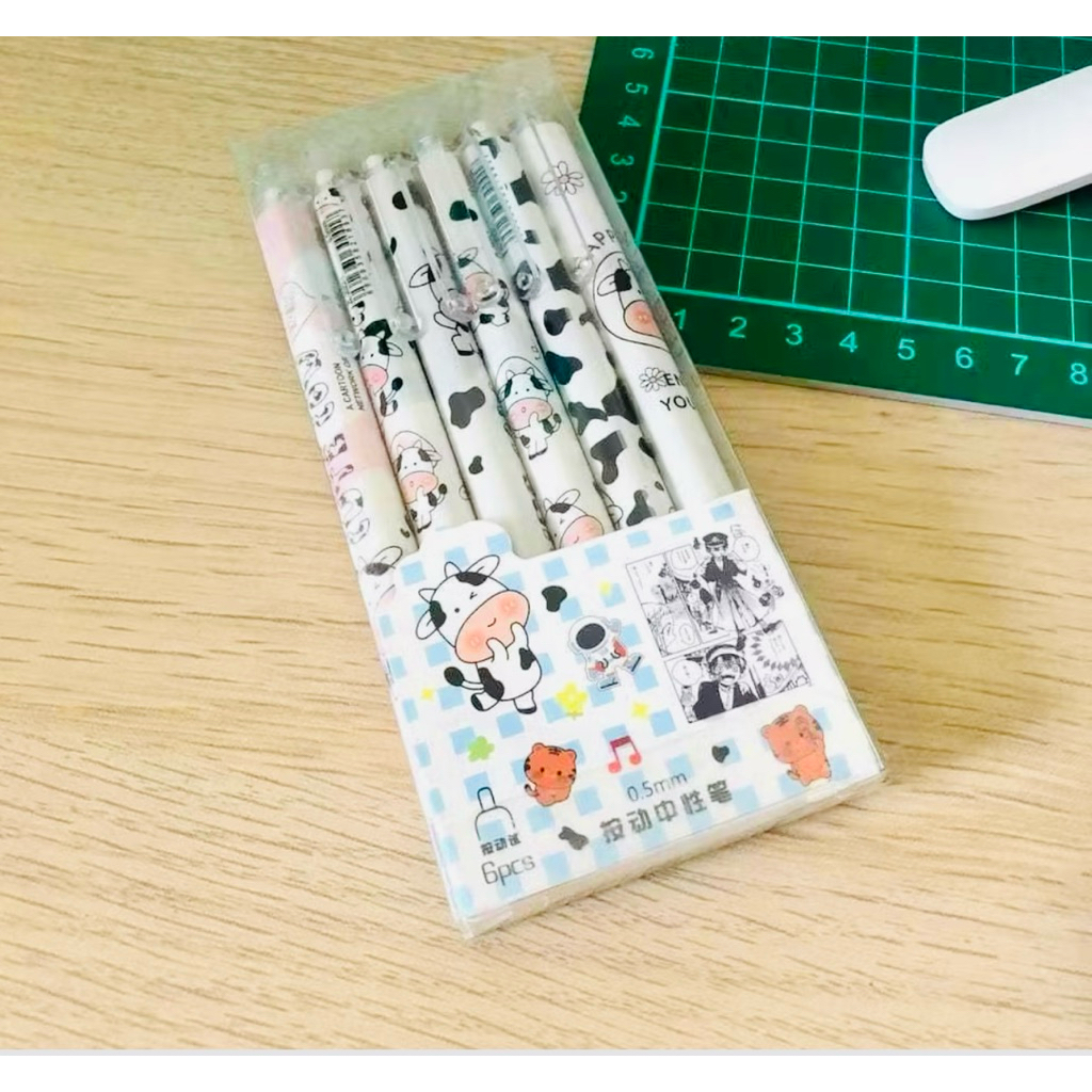 

Pulpen Gel Mekanik motif Cartoon/1 pcs