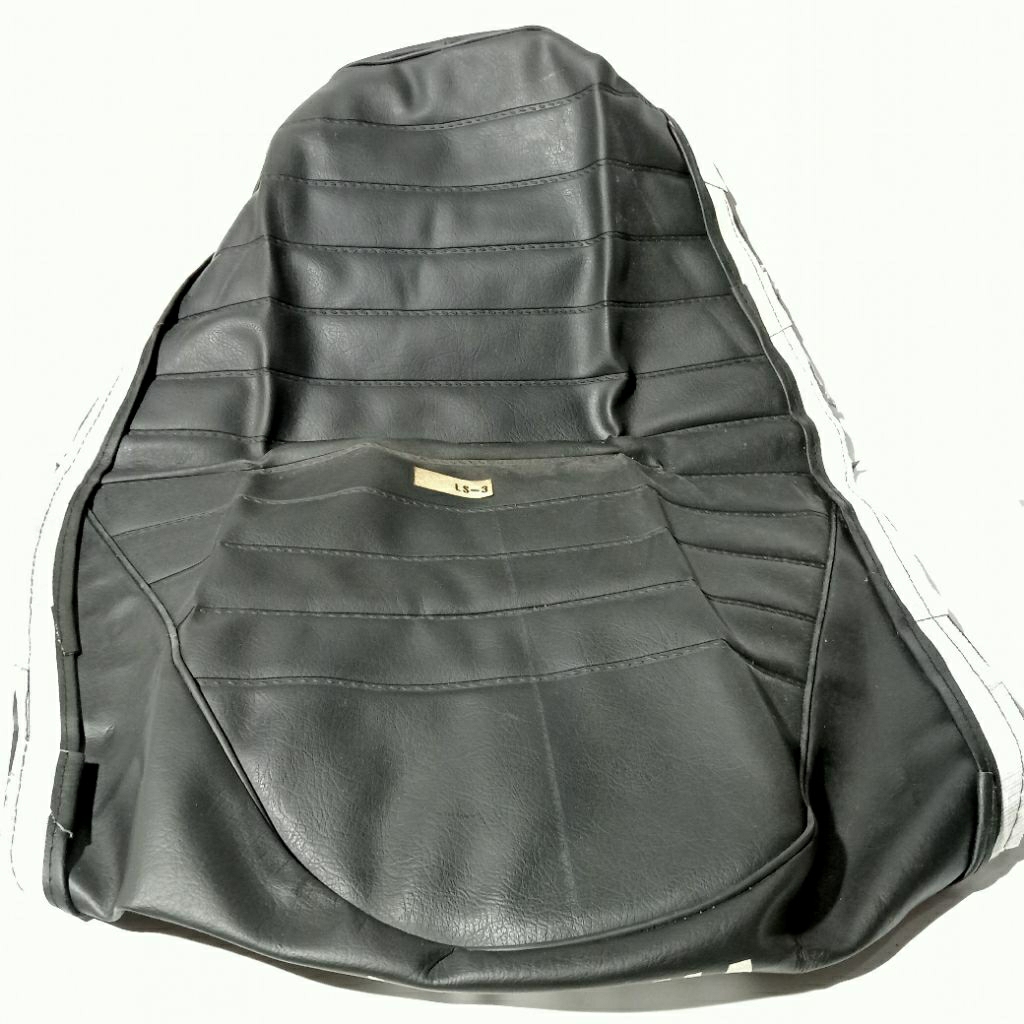 cover jok LS3 sarung kain krakap jog kulit sadel Yamaha LS 3 NOS