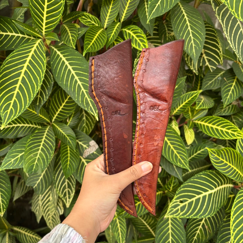 Sarung Kulit Pisau Boning 15cm-16cm