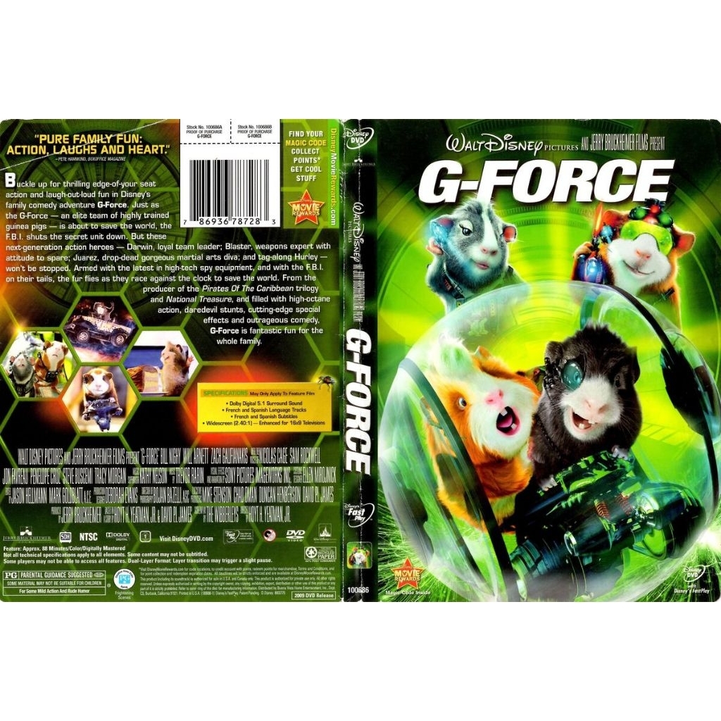 KASET FILM ANAK ANAK KARTUN DISNEY TERBARU GFORCE-KASET FILM ANAK2 KARTUN G FORCE TERBARU
