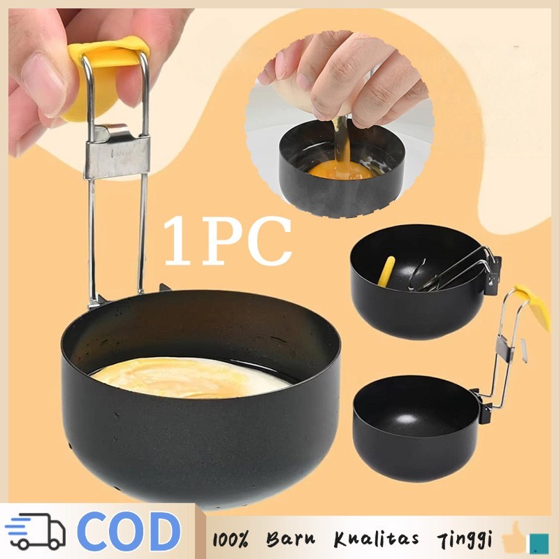 Cetakan Telur Rebus Perebus Telur Stainless Portabel Telur Alat Cetakan Telur Kukus