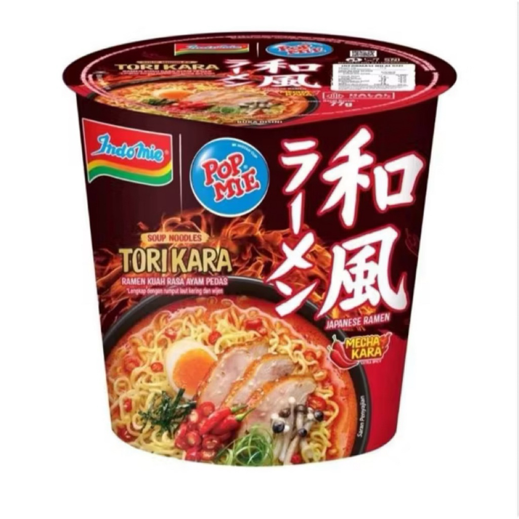 

Pop Mie Tori Kara – Ramen Jepang Kuah Ayam Pedas Mecha Kara!
