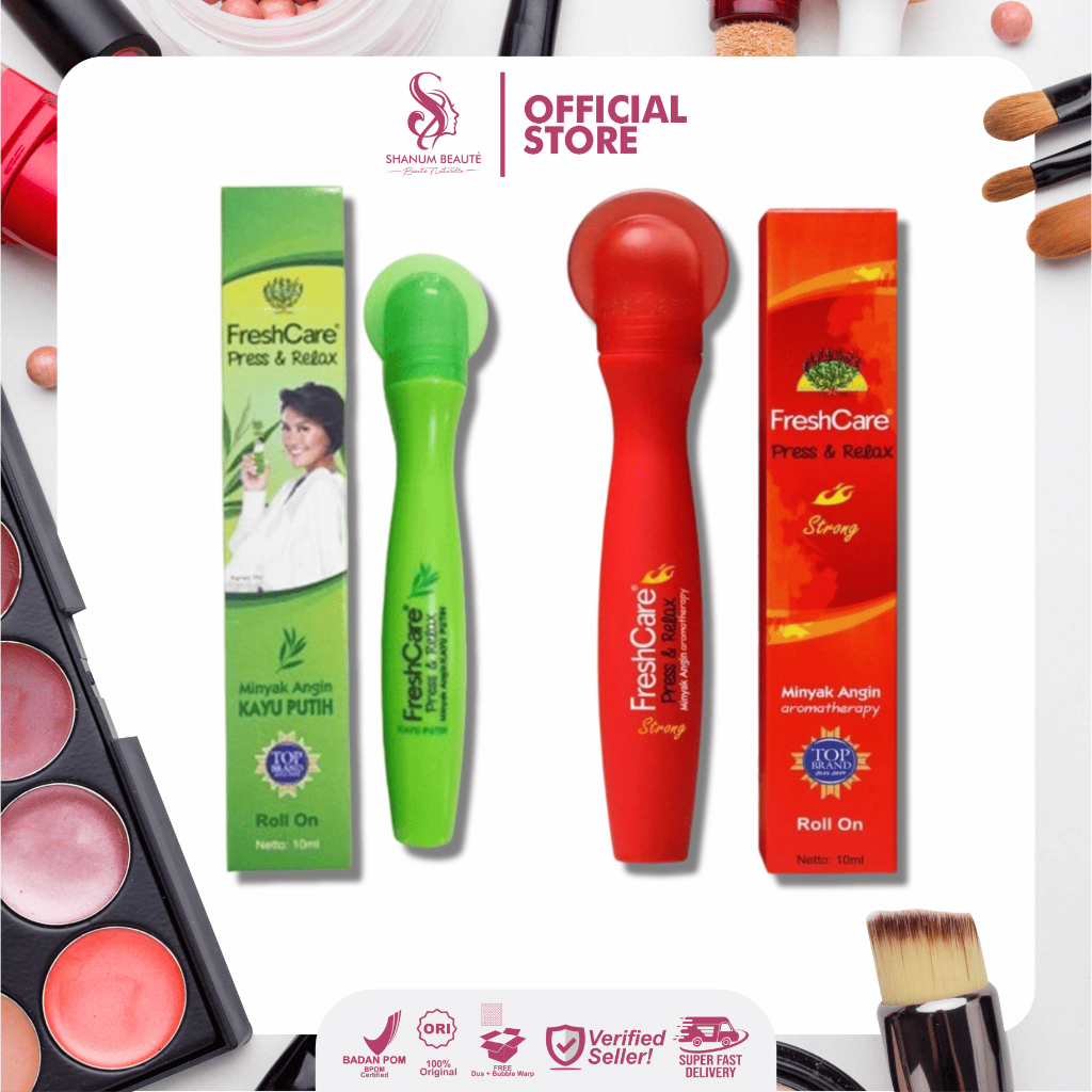 Fresh Care Press & Relax Kayu Putih/Strong - 10ml