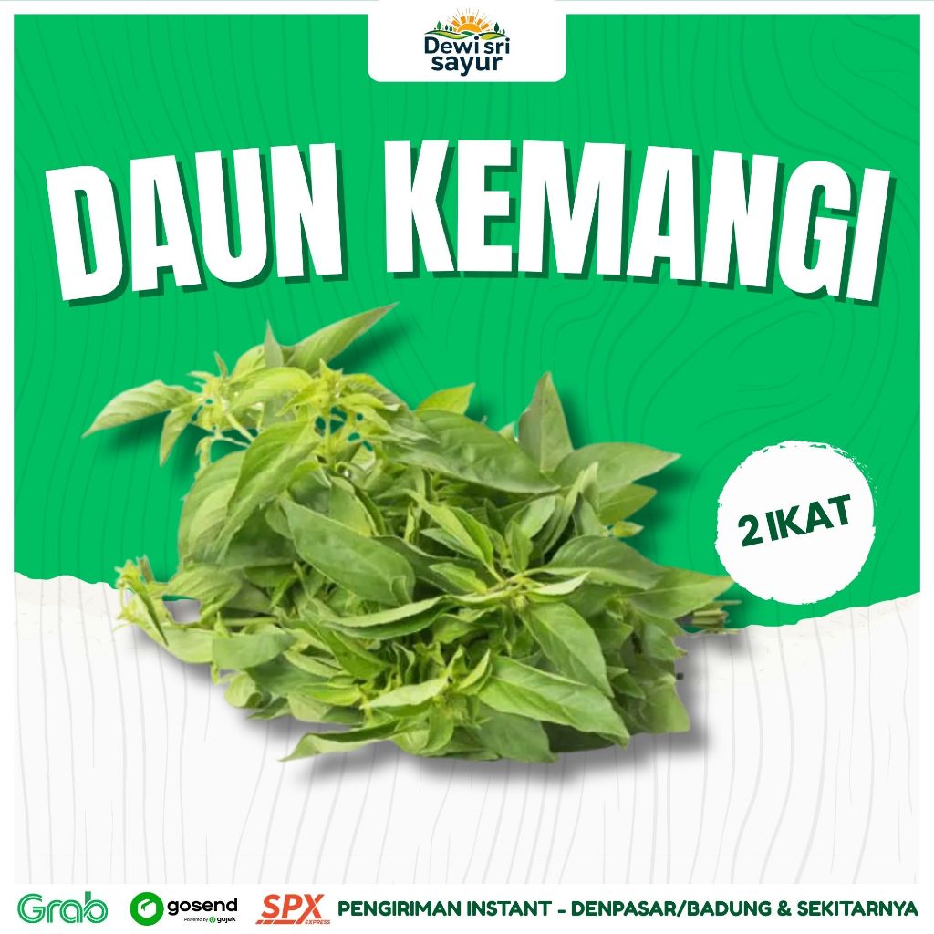 

Daun Kemangi 2 ikat – Dewi Sri Sayur