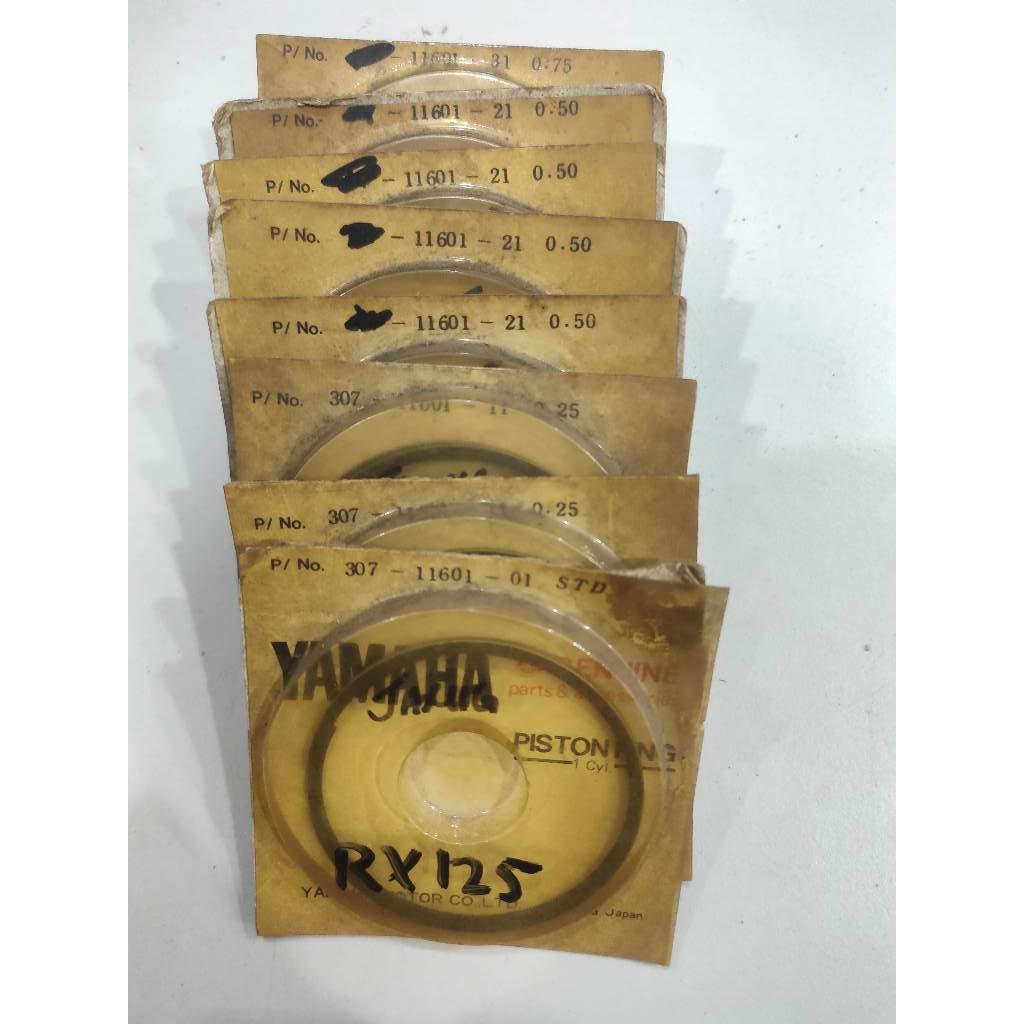 ring piston rx 125 single ori